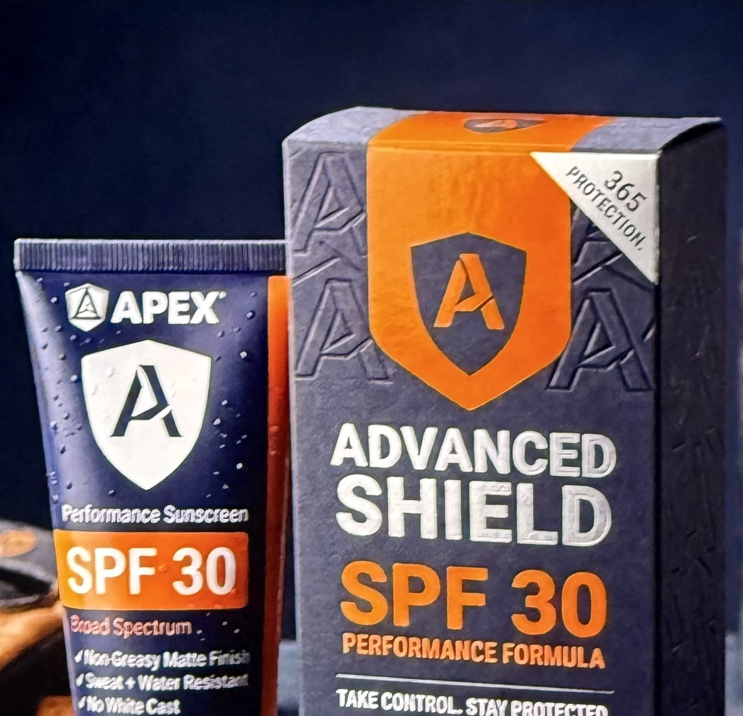 APEX Advanced Shield SPF 30 - box and bottle