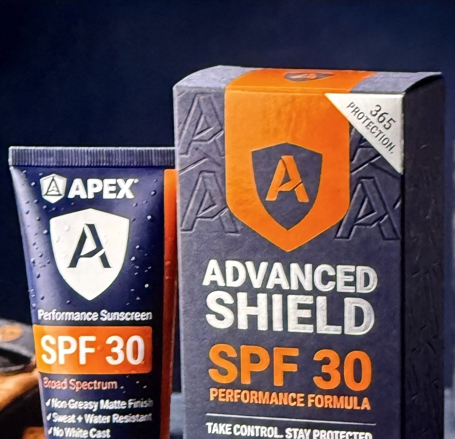 APEX Advanced Shield SPF 30 - box and bottle